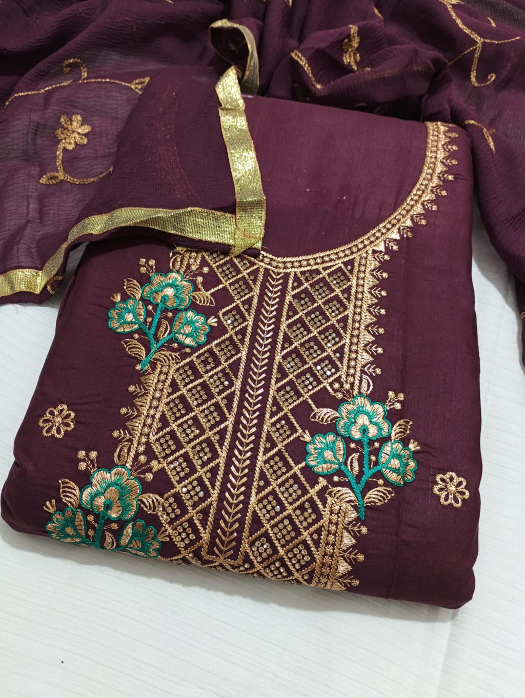 Beautiful Salwar Suit and Dupatta