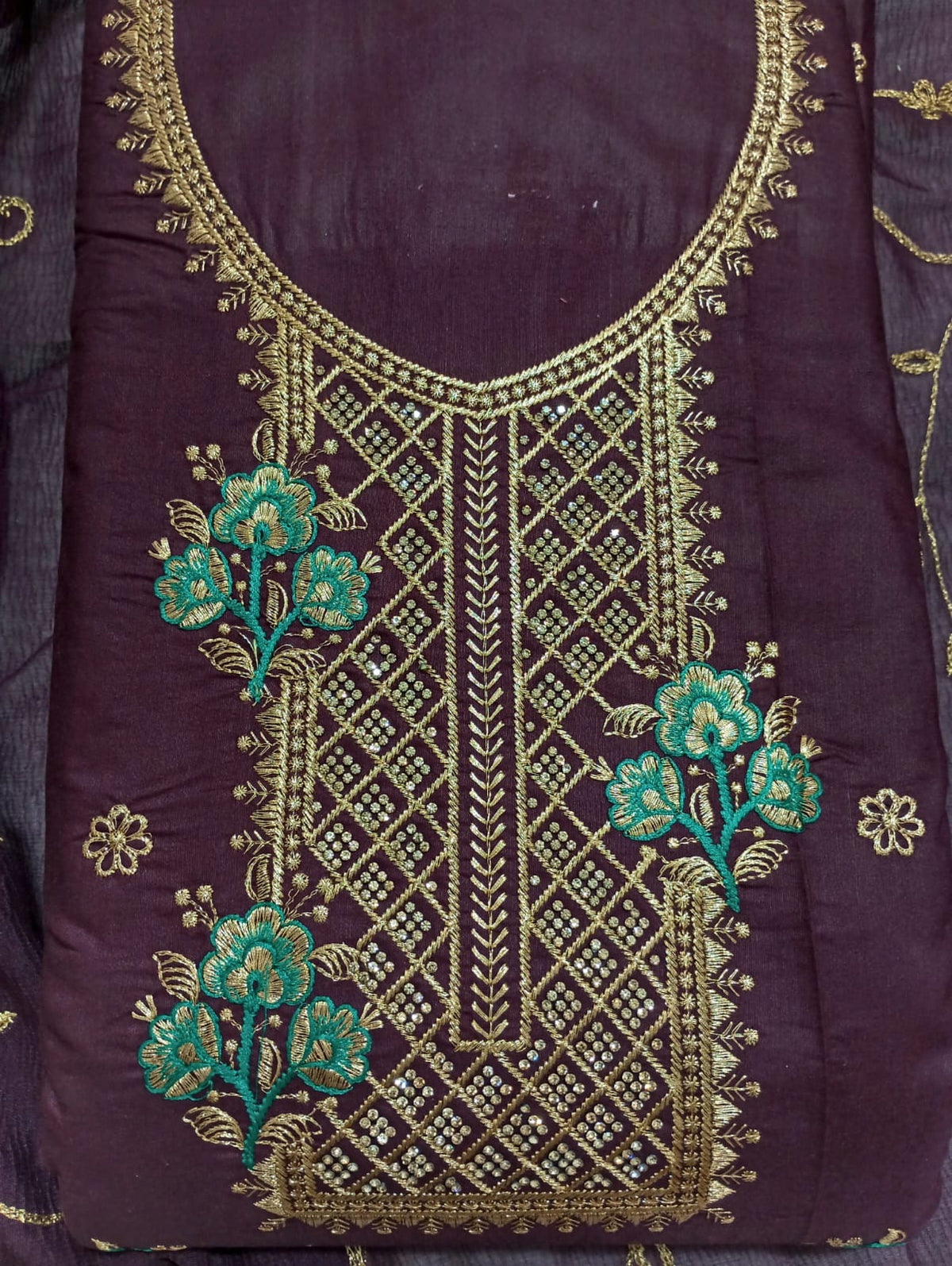 Beautiful Salwar Suit and Dupatta