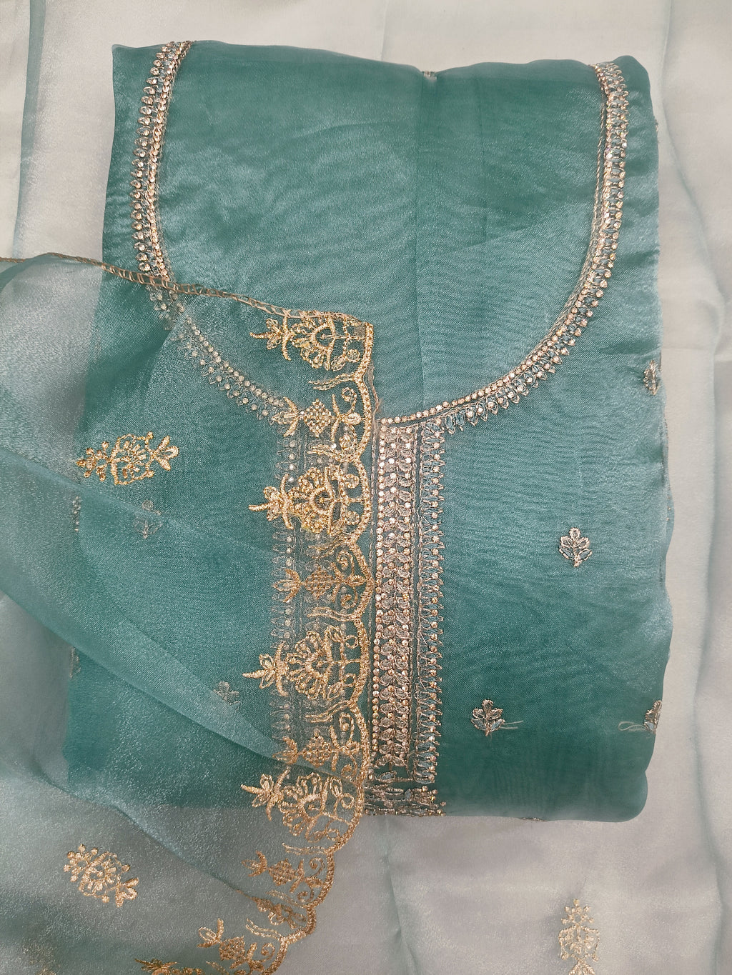 Beautiful Jimmy Choo Salwar Suit and Dupatta