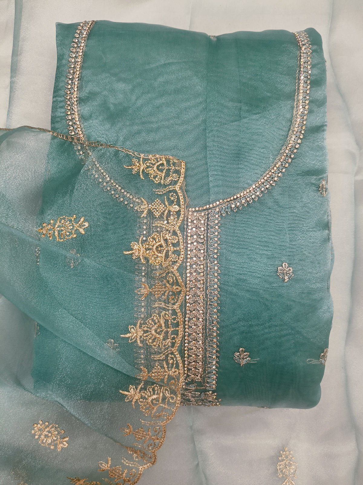 Beautiful Jimmy Choo Salwar Suit and Dupatta